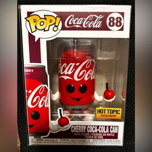 Coca Cola Hot Topic Exclusive FUNKO ! Cherry Coke